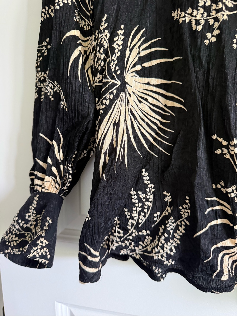 ba&sh Eda Ruffle Collared Blouse - Picture 8 of 15